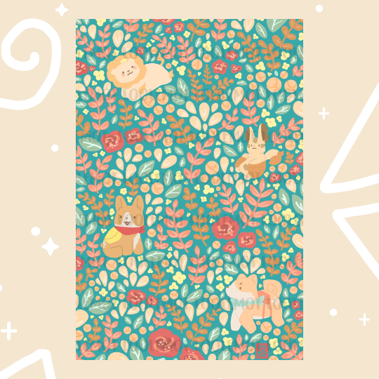 Floral Pattern Print