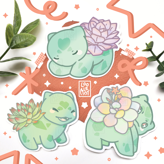 Bulbasaur Succulent